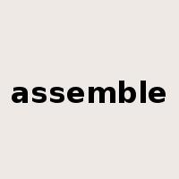 assemble是什么意思