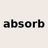 absorb是什么意思