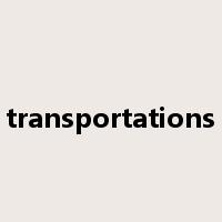 transportations是什么意思