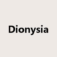 Dionysia是什么意思