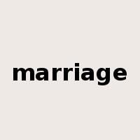 marriage是什么意思