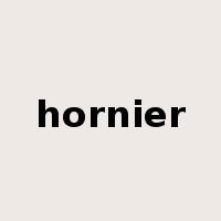 hornier是什么意思