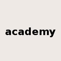 academy是什么意思