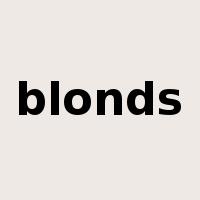 blonds是什么意思