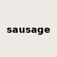 sausage是什么意思