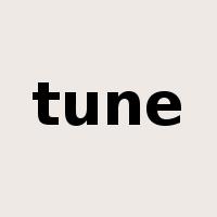 tune是什么意思