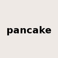 pancake是什么意思