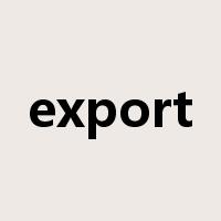 export是什么意思