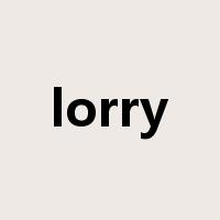 lorry是什么意思