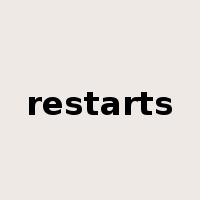 restarts是什么意思