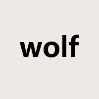 wolf是什么意思