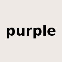 purple是什么意思