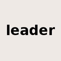 leader是什么意思