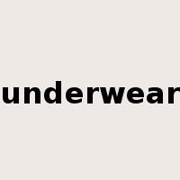 underwear是什么意思