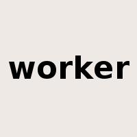 worker是什么意思