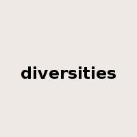 diversities是什么意思