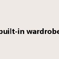 built-in wardrobe是什么意思