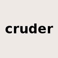 cruder是什么意思