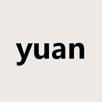 yuan是什么意思