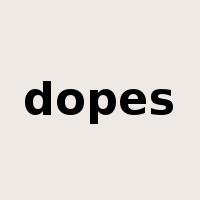 dopes是什么意思