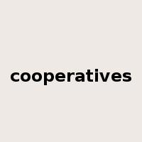 cooperatives是什么意思