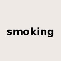 smoking是什么意思