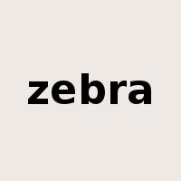 zebra