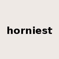 horniest是什么意思