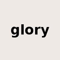 glory是什么意思