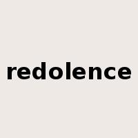 redolence是什么意思