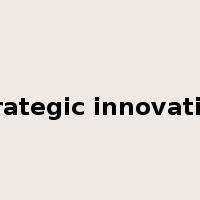 strategic innovation是什么意思