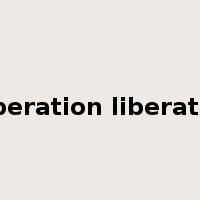 liberation liberator是什么意思