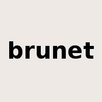 brunet是什么意思