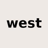 west