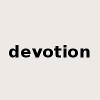 devotion是什么意思