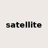 satellite是什么意思