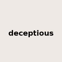 deceptious是什么意思