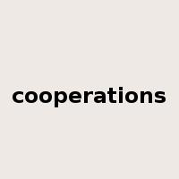 cooperations是什么意思