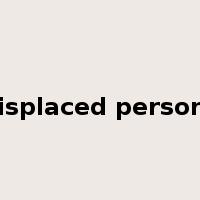 displaced persons是什么意思