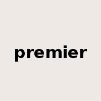 premier是什么意思