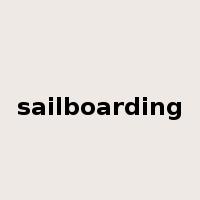 sailboarding是什么意思