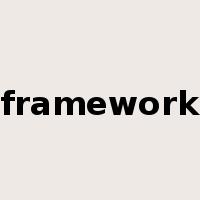 framework是什么意思