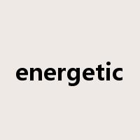 energetic是什么意思