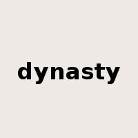 dynasty是什么意思