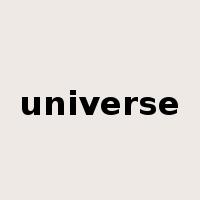 universe是什么意思