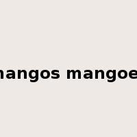 mangos mangoes是什么意思