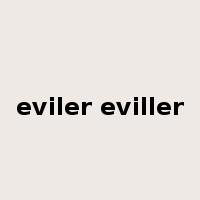 eviler eviller是什么意思