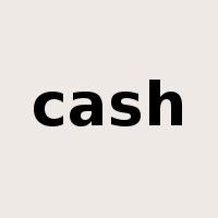 cash是什么意思