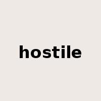 hostile是什么意思