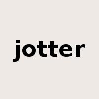 jotter是什么意思